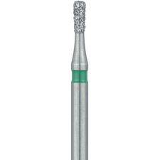 Patterson® Ultrasharp Diamond Burs – FG Standard, Coarse, Pear, Round Edge Diamond, # 830-012, 1.2 mm Diameter, 2.7 mm Length, 5/Pkg