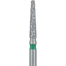 Patterson® Ultrasharp Diamond Burs – FG Standard, Coarse, Cone, # 847KR-016, 1.6 mm Diameter, 8.0 mm Length, 5/Pkg