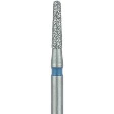 Patterson® Ultrasharp Diamond Burs – FG Standard, Medium, Round End Taper, Chamfer Diamond, 5/Pkg