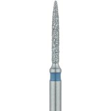 Patterson® Ultrasharp Diamond Burs – FG Standard, Medium, Flame, 5/Pkg