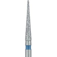 Patterson® Ultrasharp Diamond Burs – FG Standard, Medium, Tapered Point, Needle Diamond, 5/Pkg