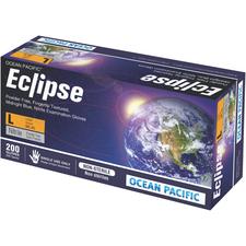 Gants d’examen en nitrile Eclipse® – non poudrés, sans latex, non stériles, bleu nuit, 200/emballage