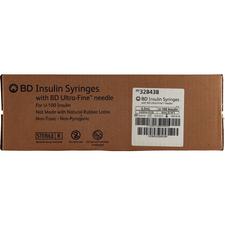 BD Insulin Syringe with the BD Ultra-Fine™ Needle – 3/10 ml, 31 Gauge, 5/16, 500/Case