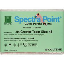 Hygenic® Spectra Point® Greater Taper Gutta Percha Points – 0.06 Taper, Size 30, 60/Pkg