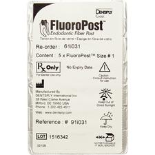 FluoroPost™ Endodontic Metal Free Fiber Post, 5/Pkg