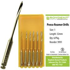 Peeso Reamer Drills, 6/Pkg