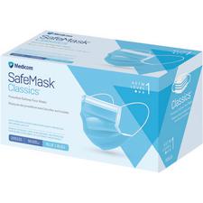 SafeMask® Classics™ Procedure Earloop Face Mask – ASTM Level 1, Latex Free, 50/Pkg
