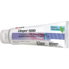 3M™ ESPE™ Clinpro™ 5000 1.1% Sodium Fluoride Anticavity Toothpaste – Spearmint, 4 oz Tube