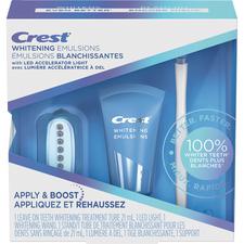 Crest® Teeth Whitening Emulsions avec faisceau lumineux d’accélérateur à LED