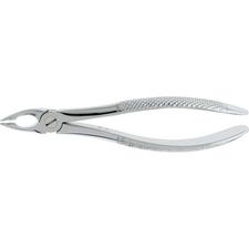 Extraction Forceps – # 35AX, Deep Gripping, English Pattern, Upper Universal, Tapered and Serrated Beaks
