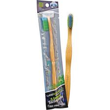WooBamboo!® Adult Manual Bamboo Toothbrushes – Soft, 100/Pkg
