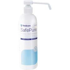 Désinfectant antiseptique liquide pour les mains Medicom® SafePure®, bouteille à pompe de 1 litre