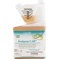 ProSpray C-60™ Concentrated Surface Disinfectant and Holding Solution – Tip and Pour Measuring Bottle, 32 oz Concentrate