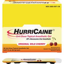 Hurricaine® 20% Benzocaine Topical Anesthetic – 0.5 g Unit Dose, 60/Pkg