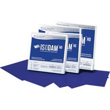 Isodam® HD Polyisoprene Dental Dam – Latex Free, Powder Free, Royal Blue