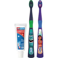 Crest® Oral-B® Brush/Paste Kids 3+ Solutions Manual Toothbrush Bundle