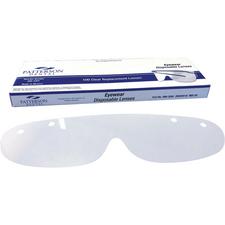 Lunettes de protection Patterson® – Distributeur de verres transparents, 100/emballage