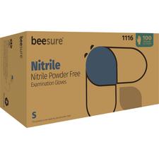 BeeSure® Nitrile Exam Gloves, 100/Pkg