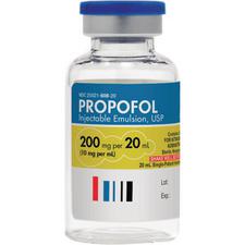 Propofol General Anesthetic Intravenous (IV) Injection – 10 mg/ml Strength, 20 ml, 25/Pkg, NDC 25021-0608-20