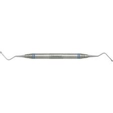 Surgical Curette – # 85, Lucas, Medium, Angled Shank, DuraLite® Round Handle, Stainless Steel, Double End