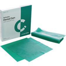 Hysolate Latex Dental Dam – Green, Heavy, 127 mm x 127 mm, 52/Pkg