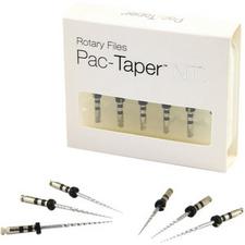 Pac-Taper™ NiTi Conform Rotary Files – Silver Handle, 25 mm Length, 6/Pkg