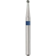 Patterson® Sterile Single-Use Diamond Burs – FG, Medium, Blue, Round, # 801, 25/Pkg