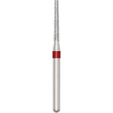 Patterson® Sterile Single-Use Diamond Burs – FG, Fine, Red, Flat End Taper, # 847, 25/Pkg