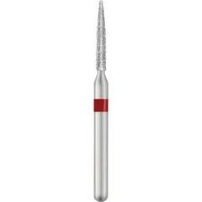 Patterson® Sterile Single-Use Diamond Burs – FG, Fine, Red, Flame, 25/Pkg