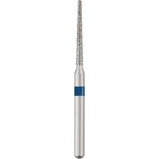 Patterson® Sterile Single-Use Diamond Burs – FG, Medium, Blue, Round End Taper