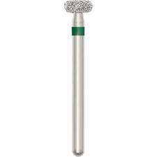 Patterson® Sterile Single-Use Diamond Burs – FG, Coarse, Green, Wheel, # 909, 25/Pkg