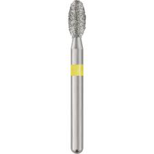 Patterson® Sterile Single-Use Diamond Burs – FG, Extra Fine, Yellow, Football, # 379, 2.3 mm Head Diameter, 25/Pkg