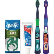 Crest® Oral-B® Brush/Paste Kids 3+ Solutions Manual Toothbrush Bundle