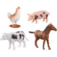 2" Farm Animal Figures, 36/Pkg