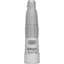 Alegra HE-43 T SD 1:1 Air Handpieces with StarDental® Connection – Straight, Twist Tension Chuck, No Spray