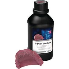 V-Print® Dentbase Denture Resin – Pink, 1000 g Bottle