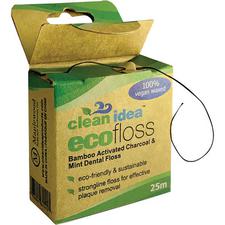 Fil dentaire Ecofloss Clean Idea™ – Menthe, 25 m, 6/emballage