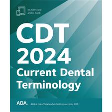 CDT 2024 Dental Procedure Code Spiralbound Book