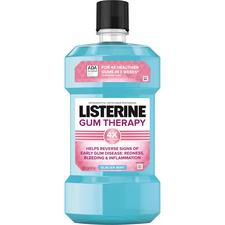 Listerine® Gum Therapy Antiplaque & Gingivitis Antiseptic Mouthwash, Glacier Mint