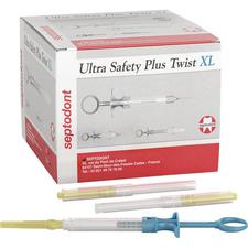 Septoject® Dental Hypodermic Ultra Safety Plus Twist XL Needles, 100/Pkg
