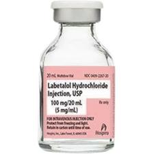 Labetalol HCl Injection - 5 mg/ml, 20 ml Multi Dose Vial, 1/Pkg