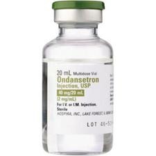 Ondansetron Injection USP, 2 mg/ml Strength, 20 ml Multi Dose Vial, 1/Pkg