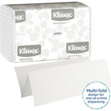 Kleenex® Multifold Paper Towels – 1-Ply, 9.2" x 9.4", 150 Sheets/Pkg, 16 Pkg/Case