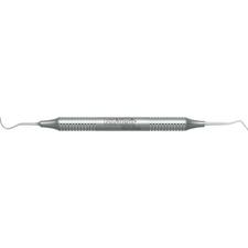XDURA® Scaler – # N5 Anterior Sickle/Contra Angle Spoon #1, DURALite® Round Handle, Double End