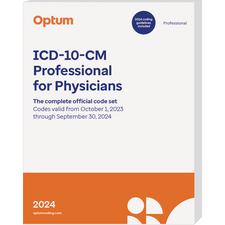 2024 ICD-10-CM Professional for Physicians, Softbound 