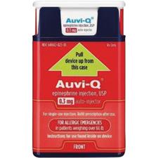 AUVI-Q® Epinephrine Injection – Adult, Auto-Injector, 0.3 mg/0.3 ml