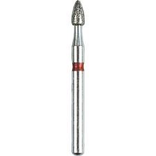SimpliCut™ Single Use Diamond Burs – Fine, Round Flat Flame, # F274-016-D, 25/Pkg