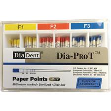 Dia-ProT™ Assorted Paper Points – F4/F5, 100/Pkg