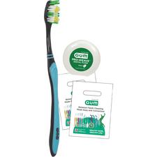 GUM® KIT Adult Patient Multi-Clean Toothbrush Bundle, 144 Packs/Pkg