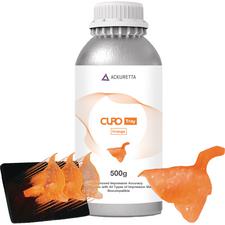 CURO Tray 3D Resin – Orange, 500 g Bottle
